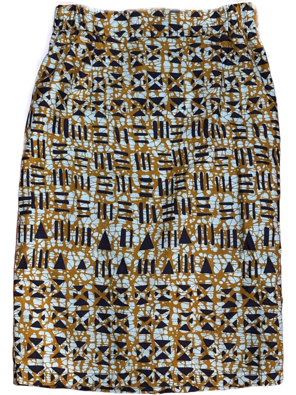 Ankara Straight Skirt